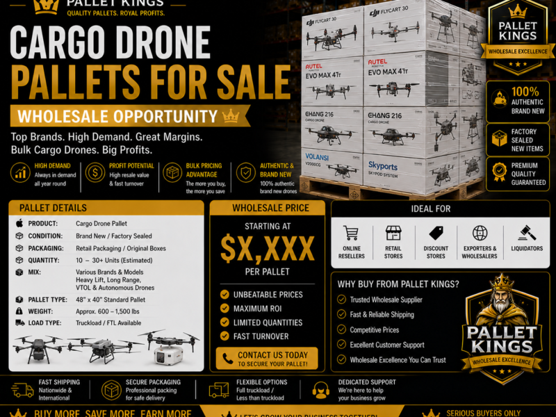 Cargo Drone Pallets For Sale β Wholesale