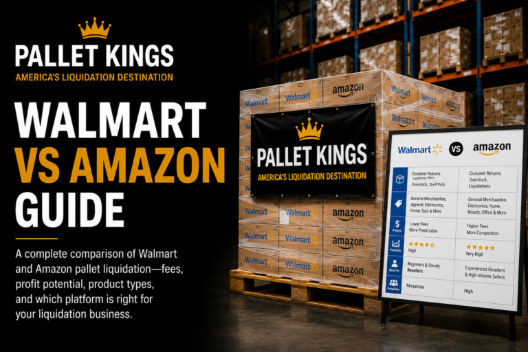 Walmart Vs Amazon Guide For Pallet Buyers