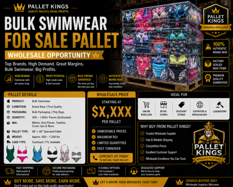 Bulk Swimwear For Sale Pallet Wholesale