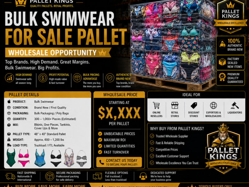 Bulk Swimwear For Sale Pallet Wholesale