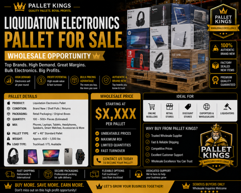 Liquidation Electronics Pallet Wholesale