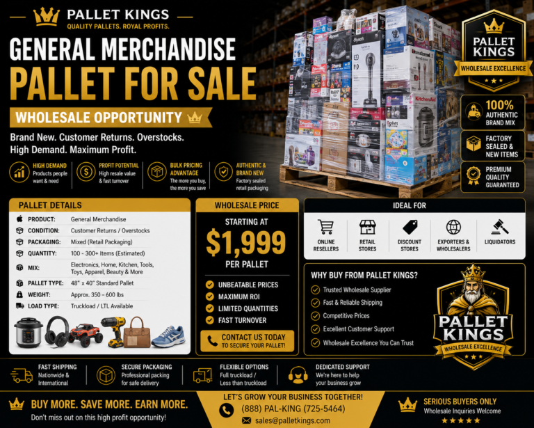 Amazon General Merchandise Pallets Wholesale
