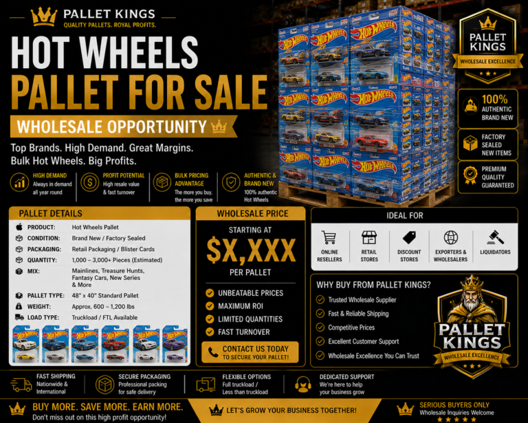 Hot Wheels Pallet For Sale — Wholesale