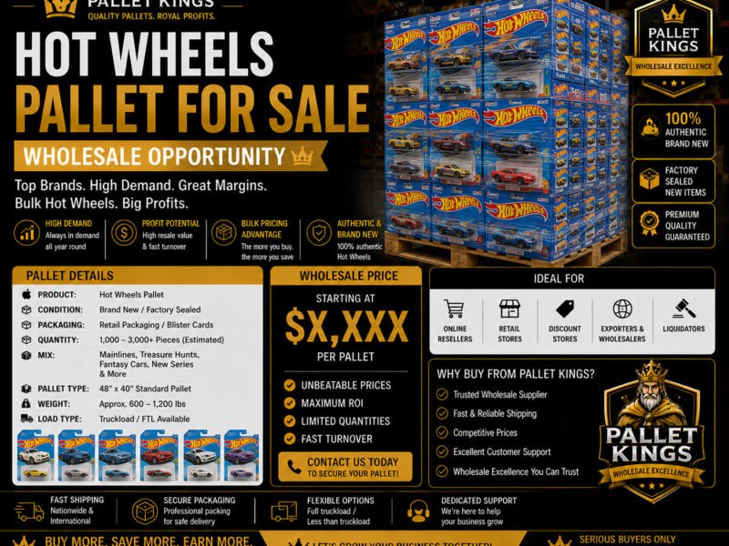 Hot Wheels Pallet For Sale β Wholesale
