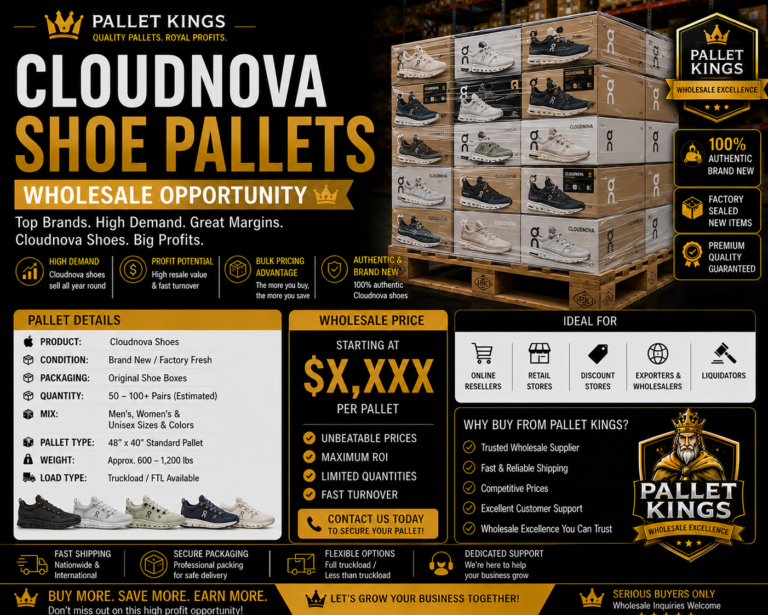 Cloudnova Shoe Pallets Wholesale