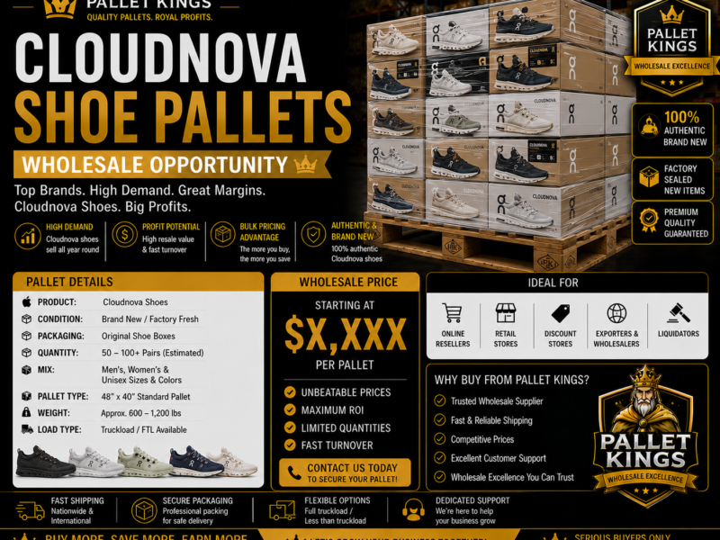 Cloudnova Shoe Pallets Wholesale