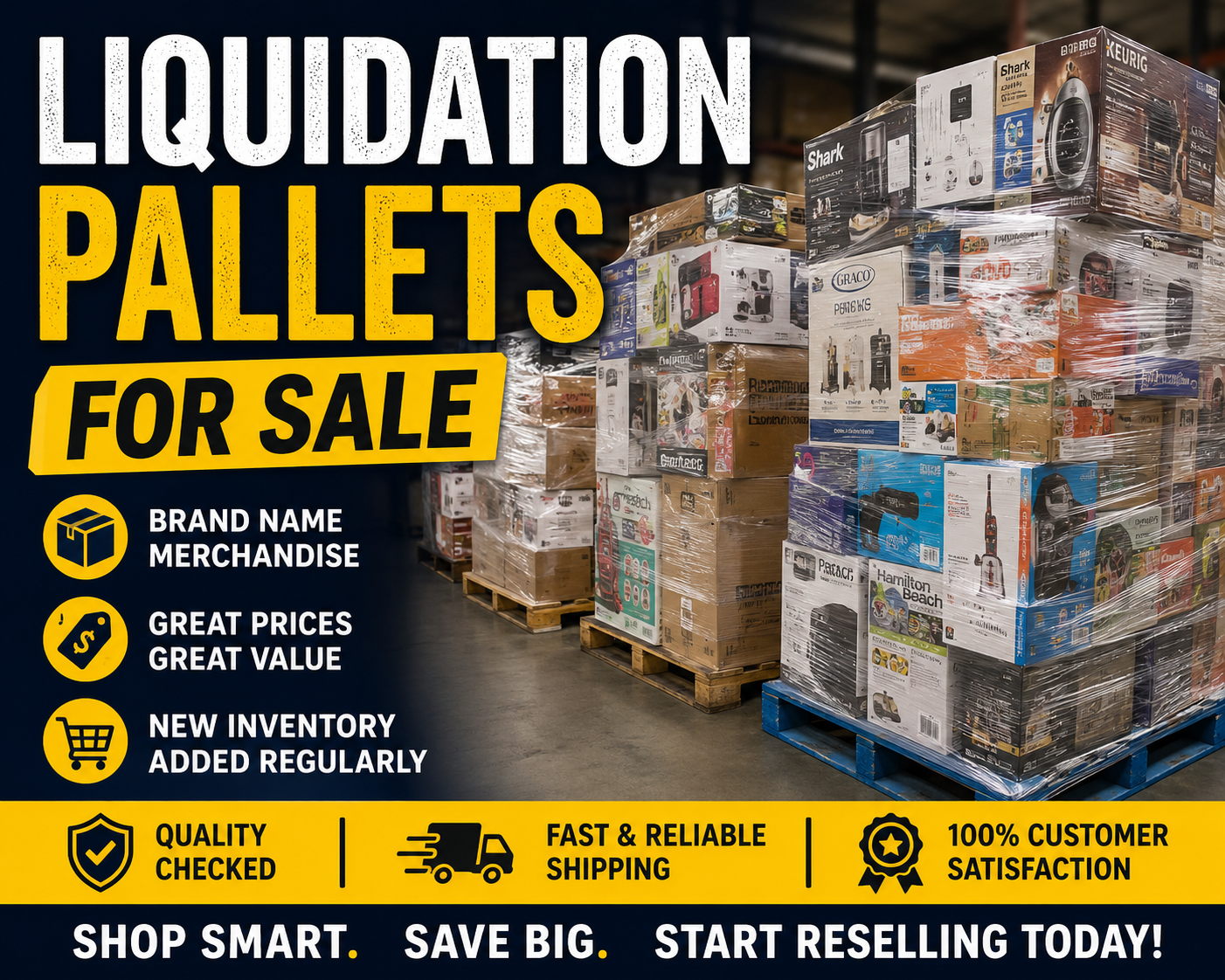 Liquidation Pallets: 7 Best Wholesale Deals in 2026