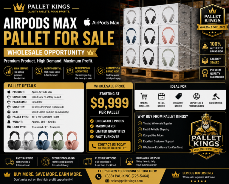 Airpods Max Pallet For Sale — Wholesale