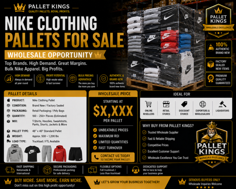 Nike Clothing Pallets For Sale Wholesale