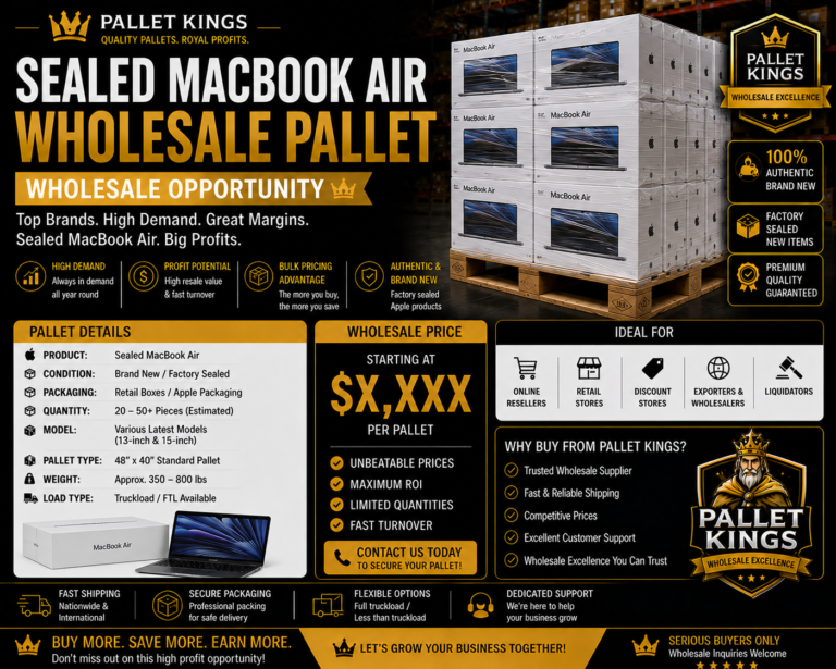 Sealed Macbook Air Wholesale Pallet Wholesale