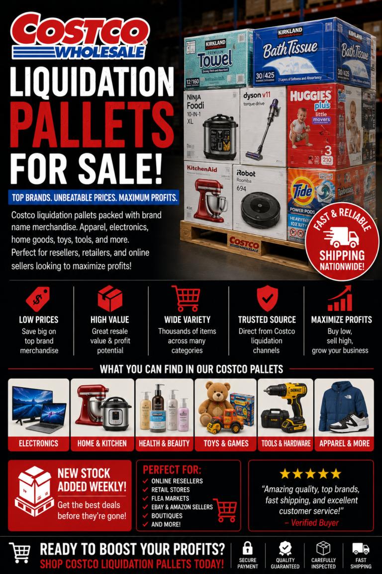 Costco Liquidation Pallets
