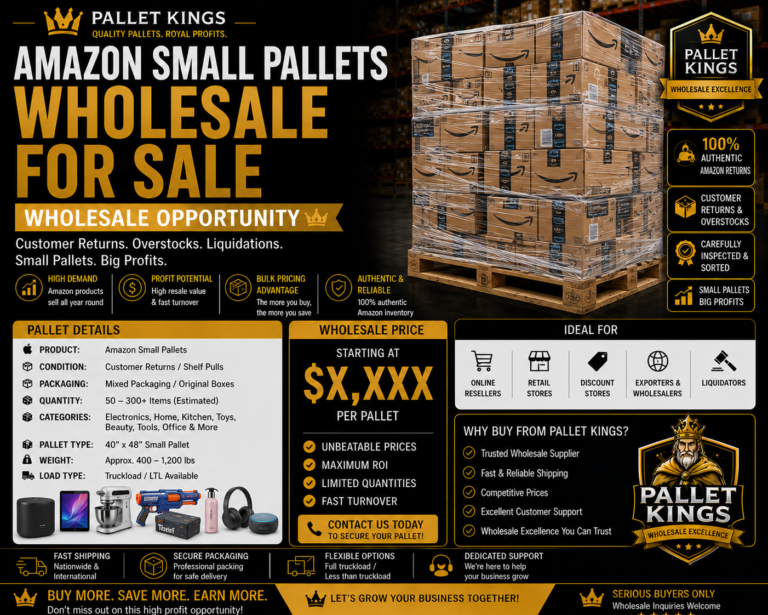 Amazon Small Pallets Wholesale