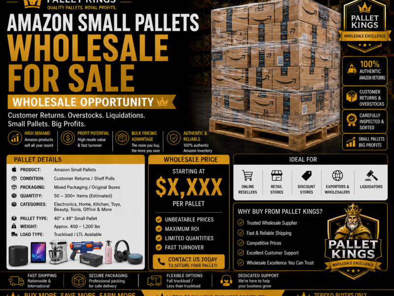 Amazon Small Pallets Wholesale
