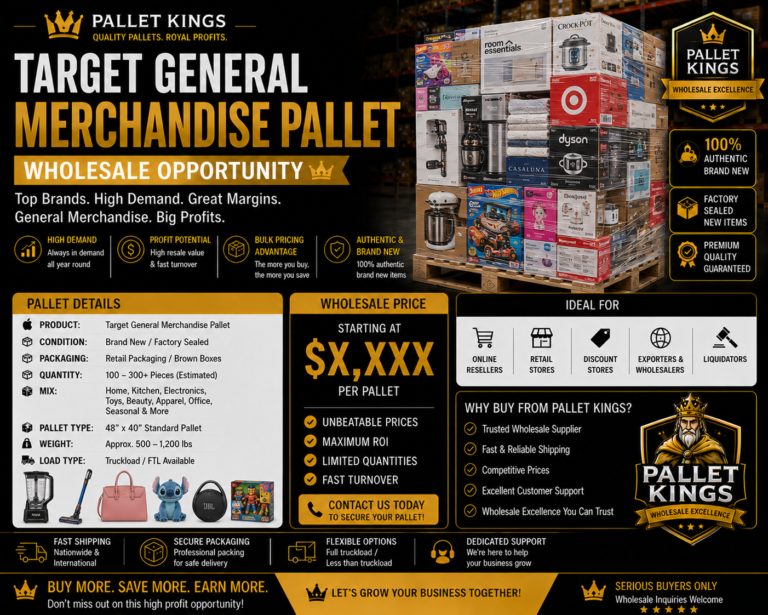 Target Gm Pallet For Sale — Wholesale