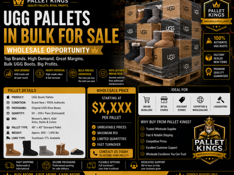 Ugg Pallets In Bulk For Sale β Wholesale