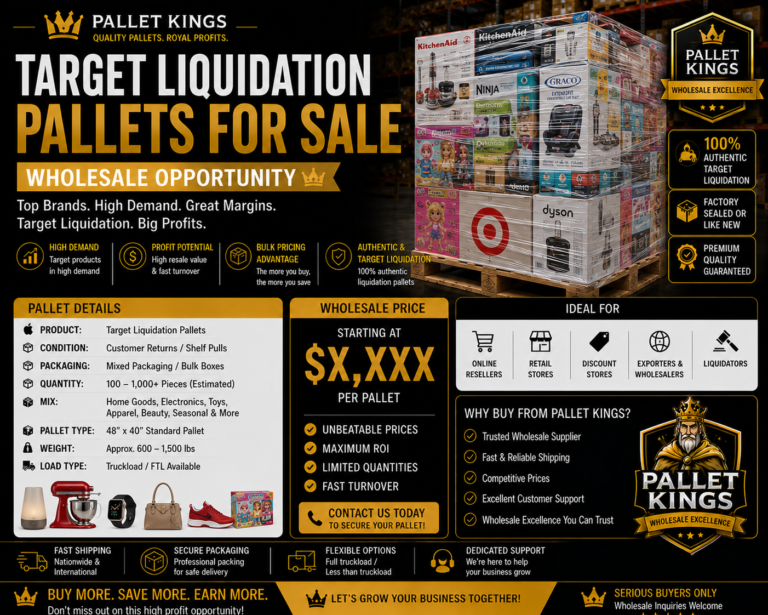 Target Liquidation Pallets Wholesale