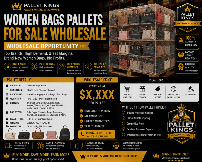 Women Bags Pallets For Sale — Wholesale