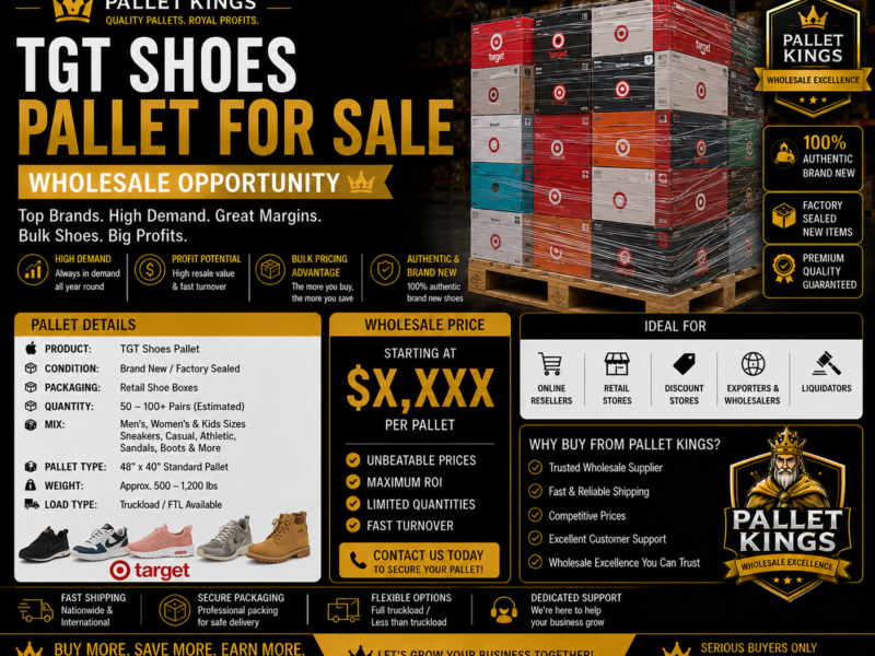 Tgt Shoes Pallet For Sale β Wholesale