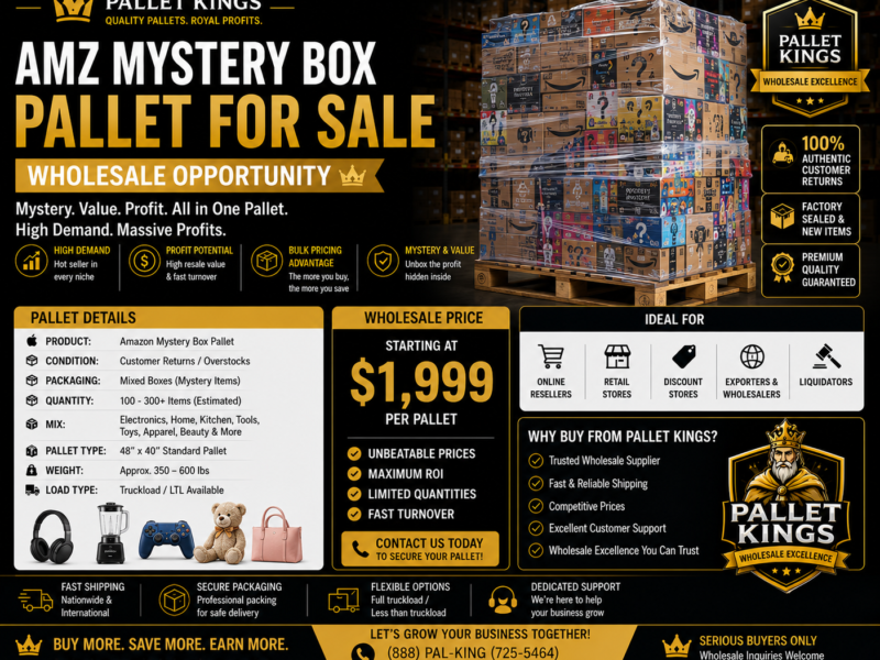 Amz Mystery Box Pallet Wholesale