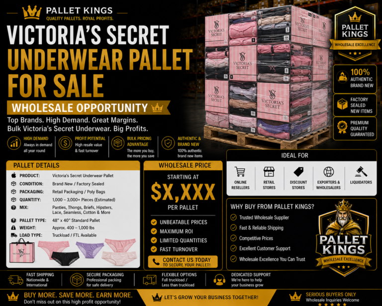 Victoria Secret Underwear Pallet Wholesale