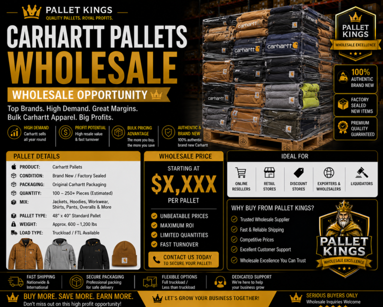 Carhartt Pallets Wholesale