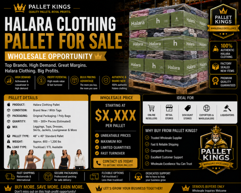Halara Clothing Pallet For Sale Wholesale