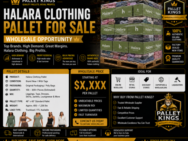 Halara Clothing Pallet For Sale Wholesale