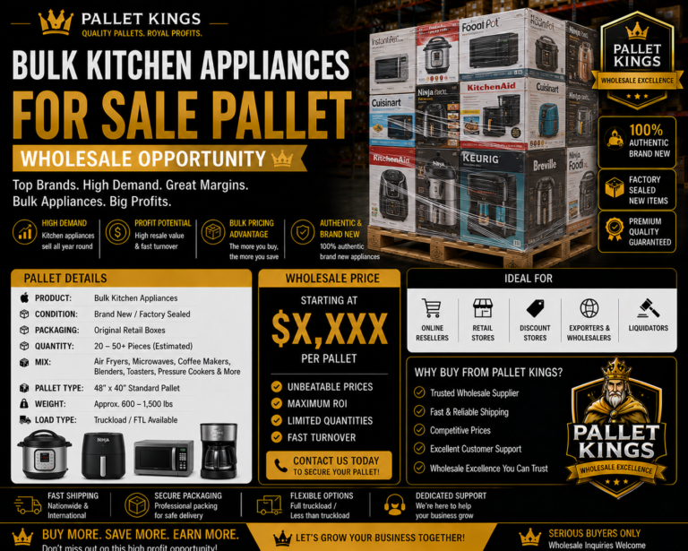 Bulk Kitchen Appliances For Sale Pallet Wholesale