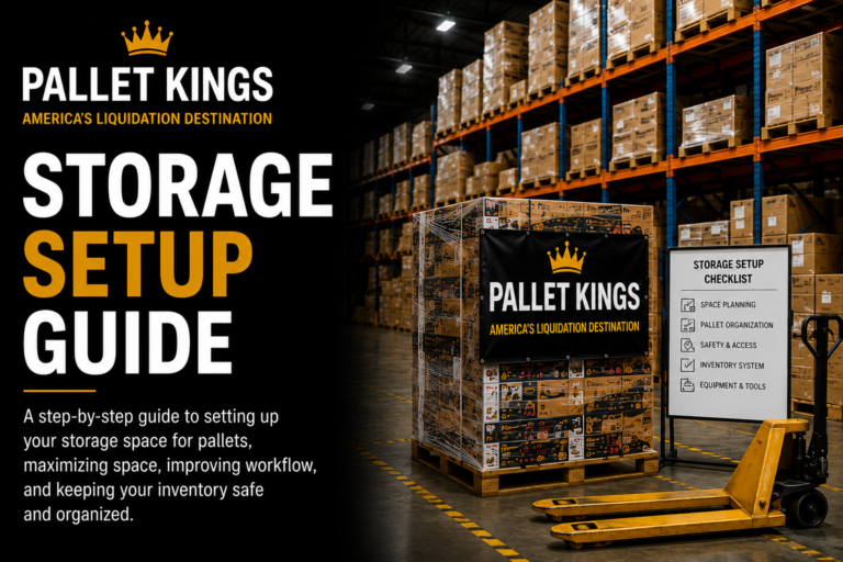 Storage Setup Guide For Pallet Buyers
