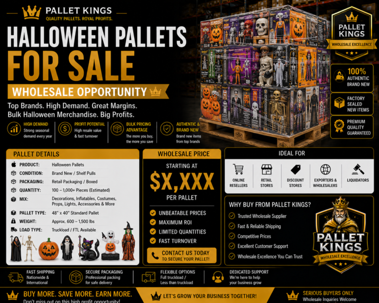 Halloween pallets for sale Wholesale