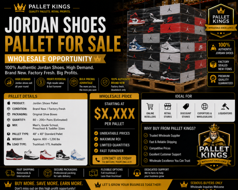 Jordan Shoes Pallet For Sale — Wholesale