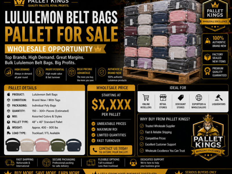 Lululemon Belt Bags Pallet Wholesale