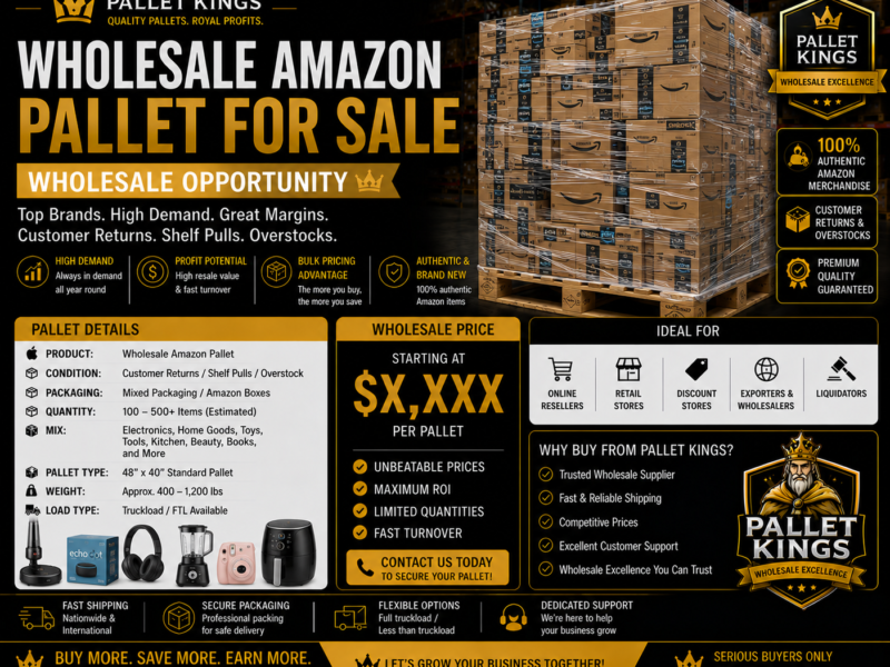 Amazon Pallet For Sale Wholesale
