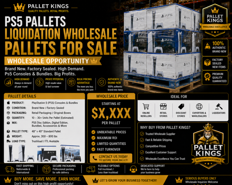 Ps5 Pallets Liquidation Wholesale