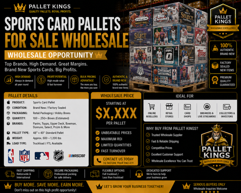 Sports Card Pallets For Sale Wholesale